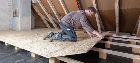 Laying OSB
